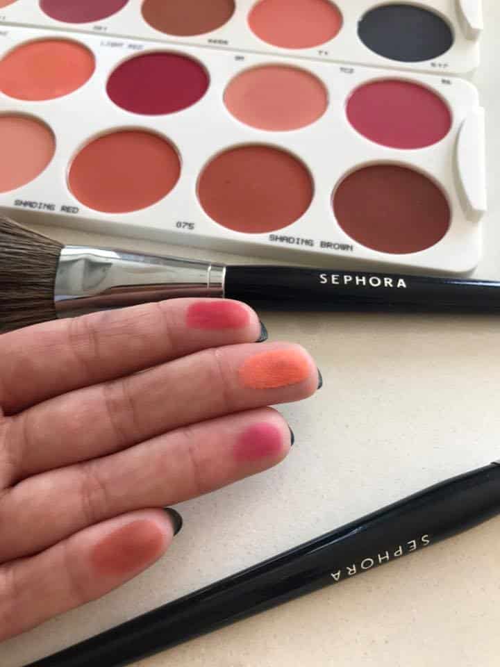 Kryolan Blusher Make-Up Palette