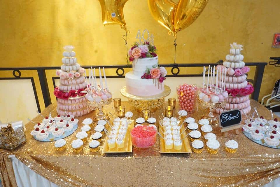 40 and Fabulous Dessert Table