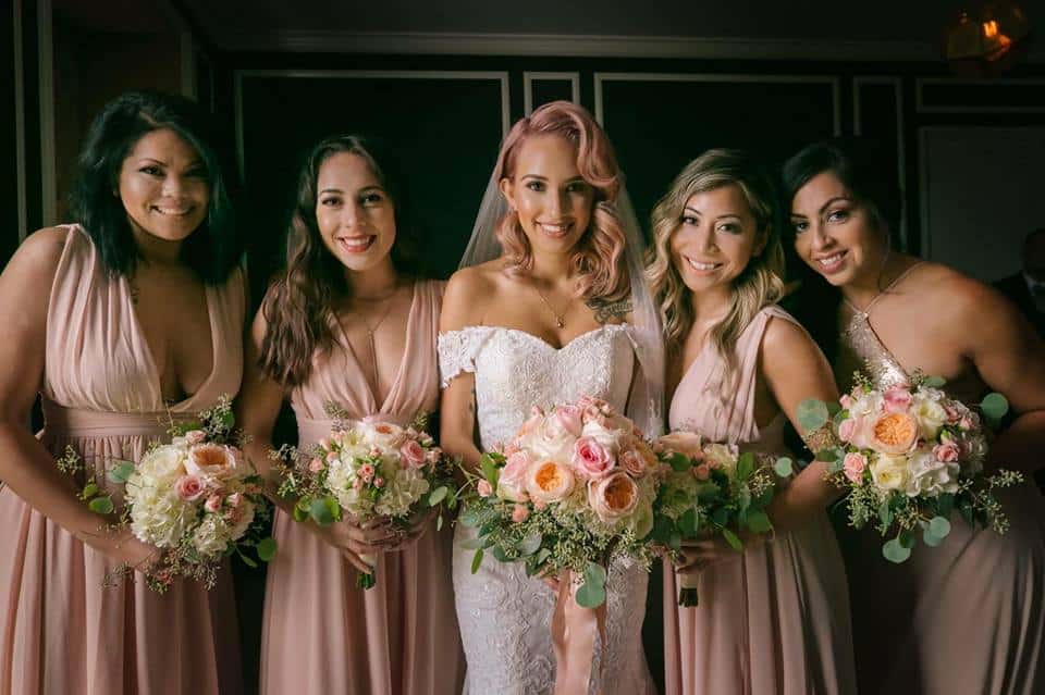 Los Angeles Brides Makeup and Hair styling